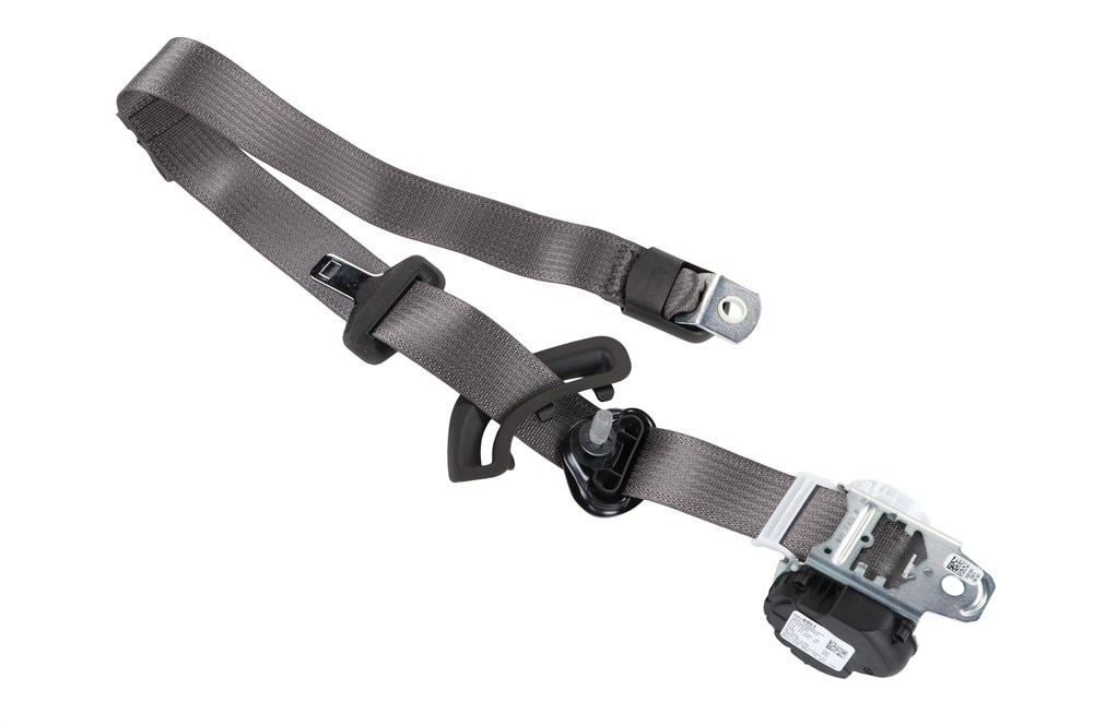 GM Genuine Parts Dark Atmosphere Rear Driver Side Seat Belt Retractor