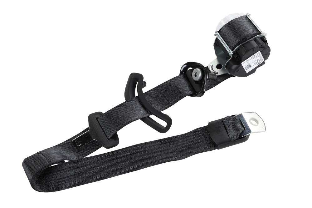 GM Genuine Parts Black Rear Passenger Side Seat Belt Retractor