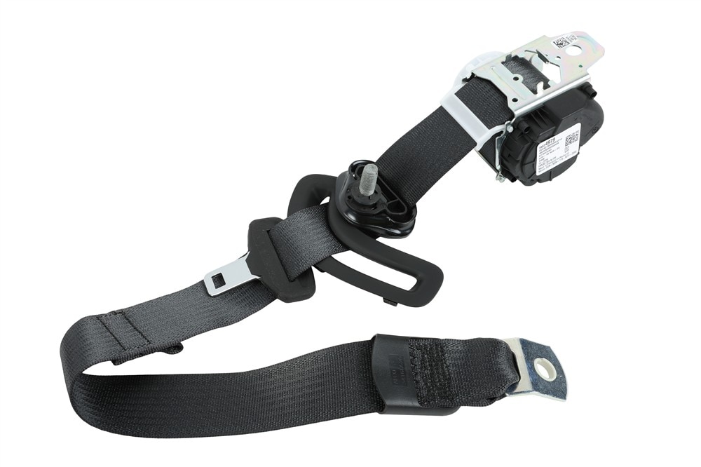 GM Genuine Parts Black Rear Passenger Side Seat Belt Retractor Kit