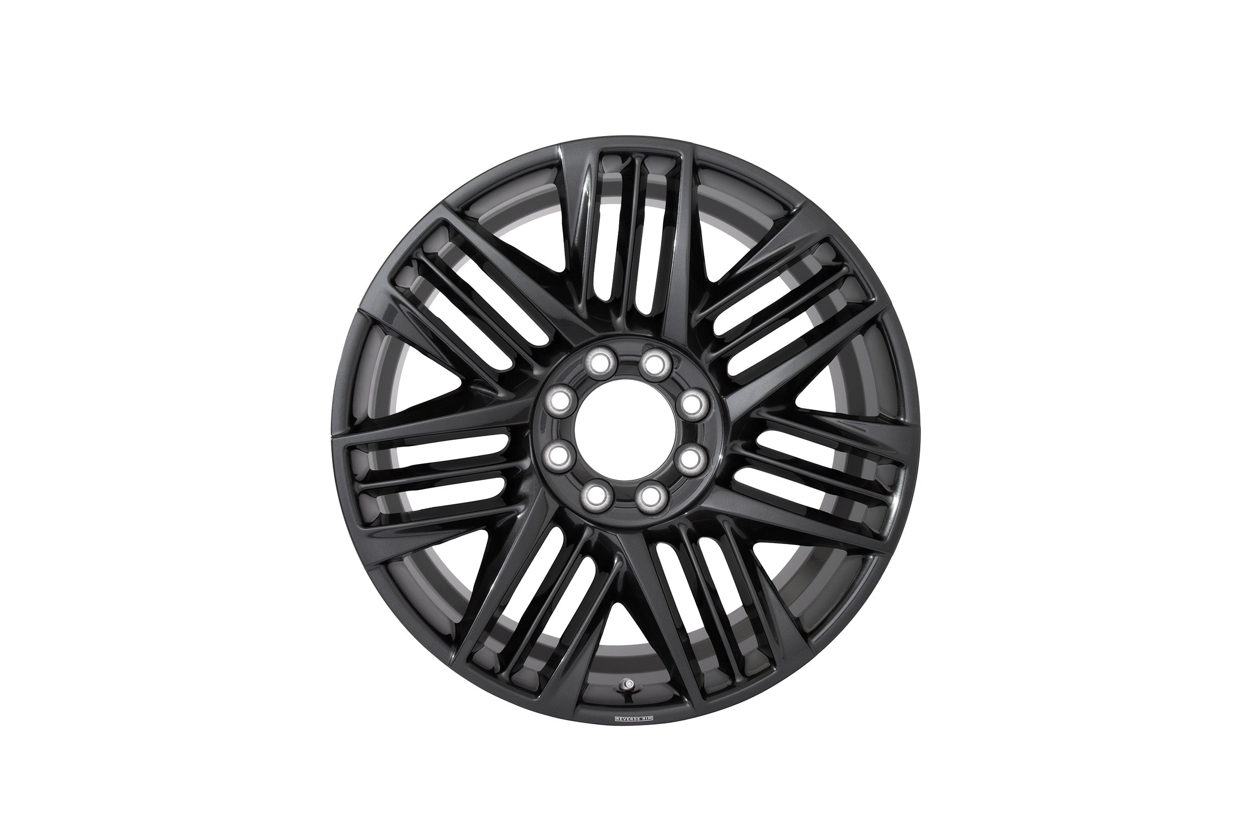 24x9-Inch Aluminum 6-Split-Spoke Wheel in Deep Space Finish
