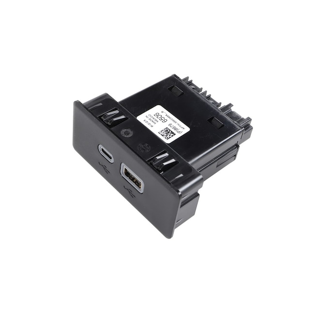 GM Genuine Parts Jet Black USB 2 Port Receptacle