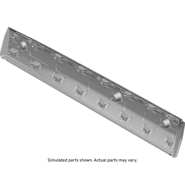 GM Genuine Parts Black Front Passenger Side Door Lower Molding