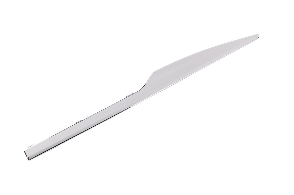 GM Genuine Parts Exterior Bright Chrome Rear Driver Side Door Molding Insert