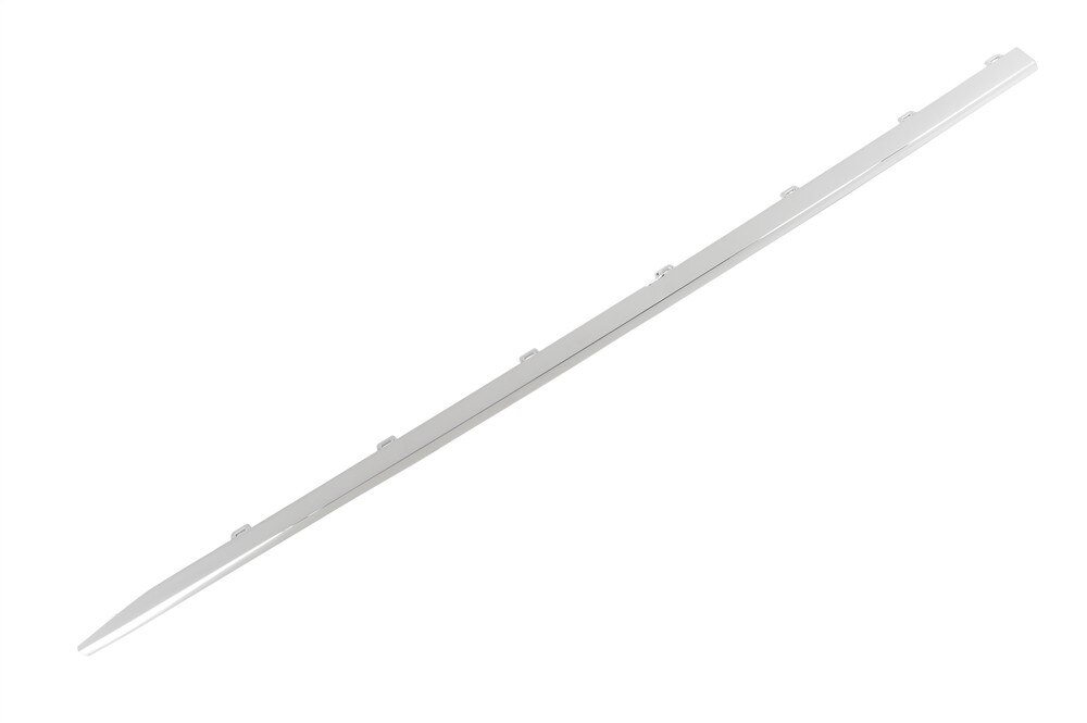GM Genuine Parts Exterior Bright Chrome Front Driver Side Door Molding Insert