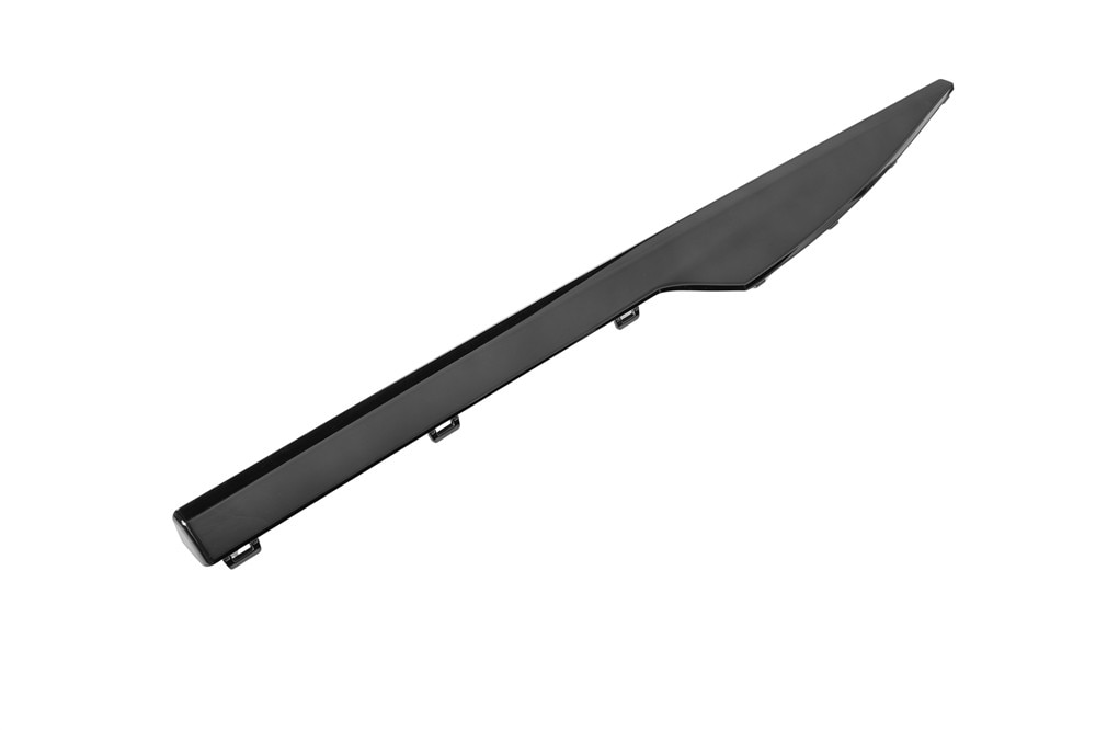 GM Genuine Parts Black Ice Chrome Rear Passenger Side Door Molding Insert