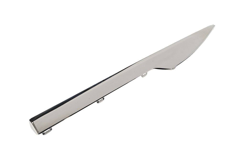 GM Genuine Parts Exterior Bright Chrome Rear Passenger Side Door Molding Insert
