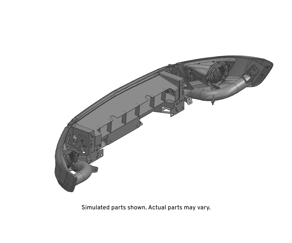 GM Genuine Parts Front Bumper Fascia