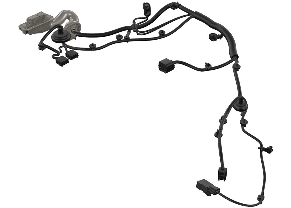 GM Genuine Parts Rear Driver Side Door Wiring Harness