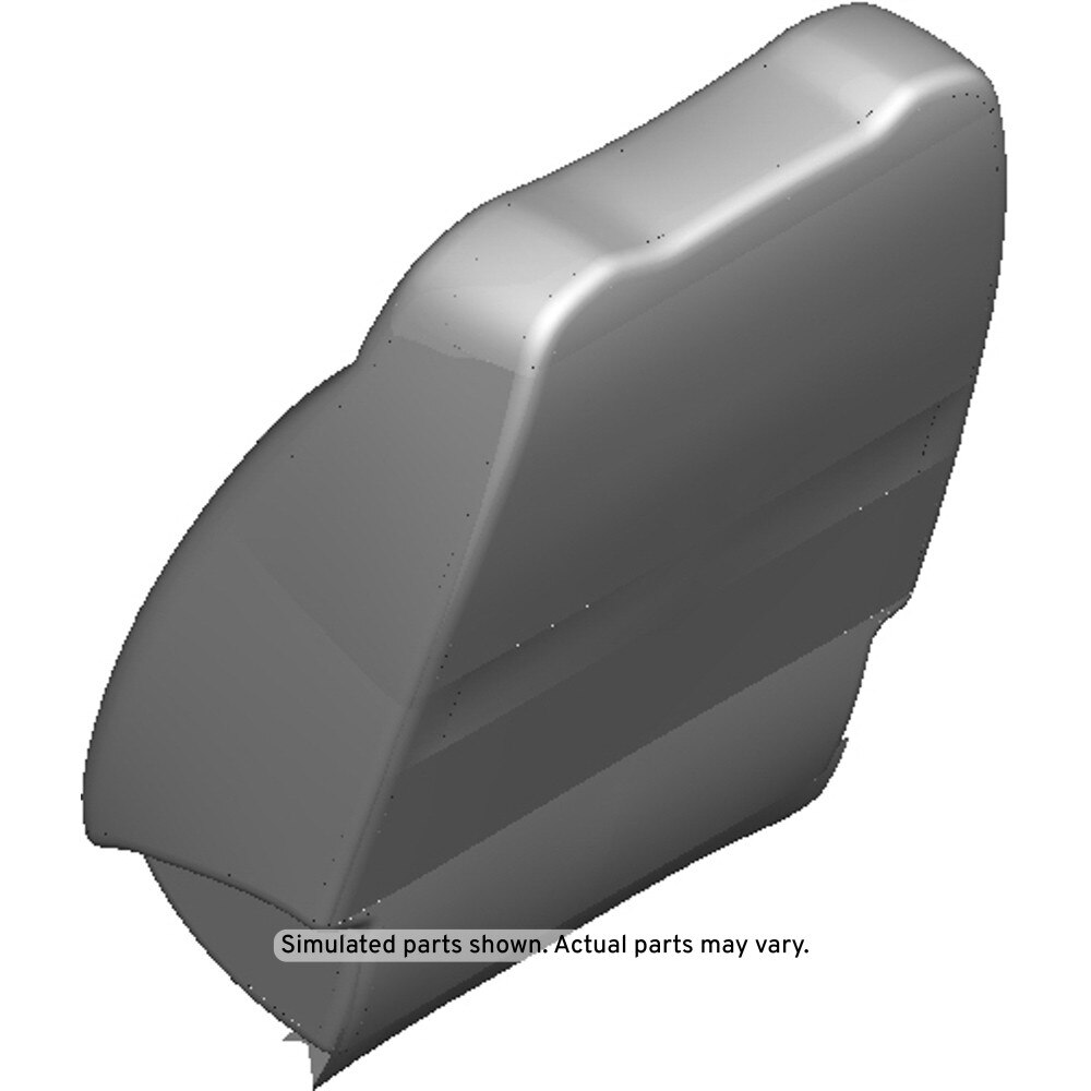 GM Genuine Parts Jet Black Front Passenger Side Seat Back Cover