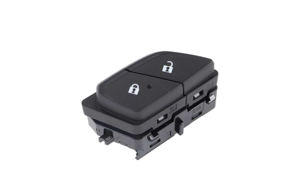 GM Genuine Parts Jet Black Front Passenger Side Door Lock Switch