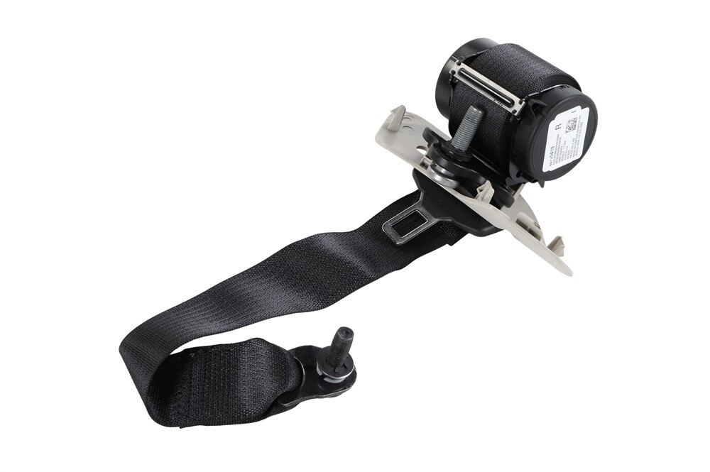 GM Genuine Parts Black 3rd Row Passenger Side Seat Belt Retractor