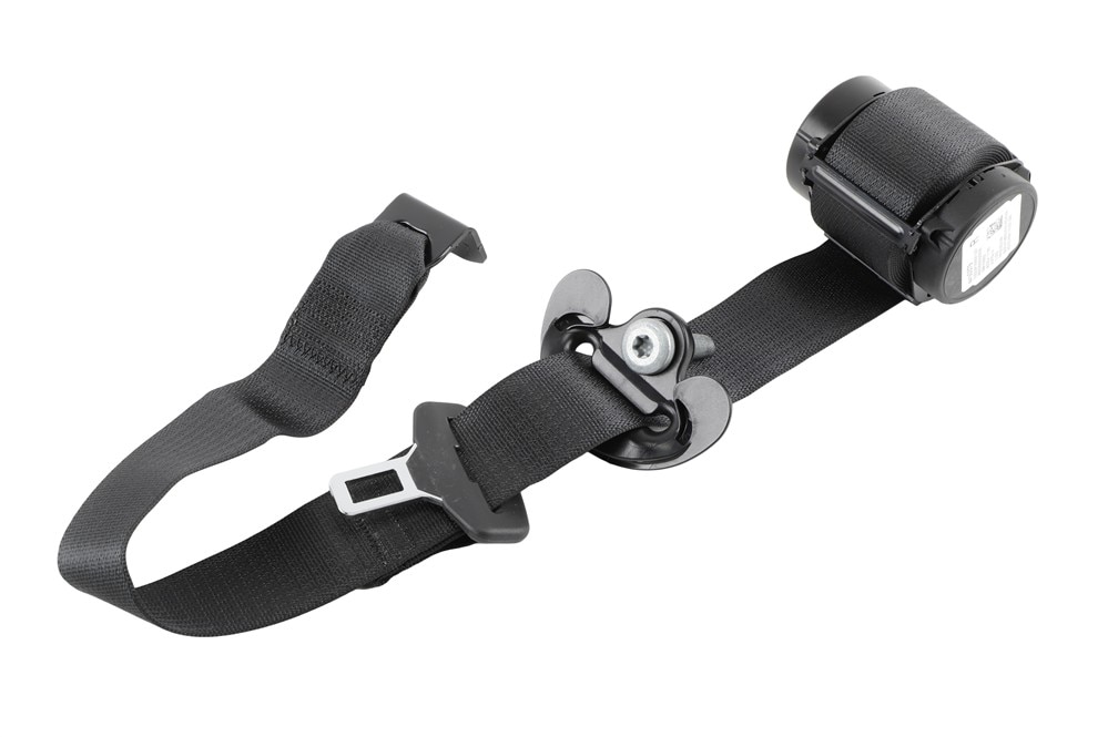GM Genuine Parts Black Rear Passenger Side Seat Belt Retractor Kit