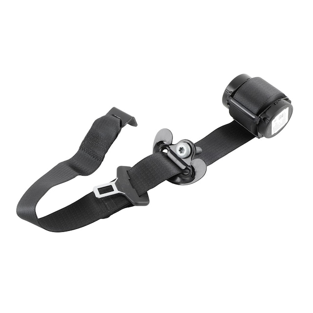 GM Genuine Parts Black Rear Passenger Side Seat Belt Retractor Kit