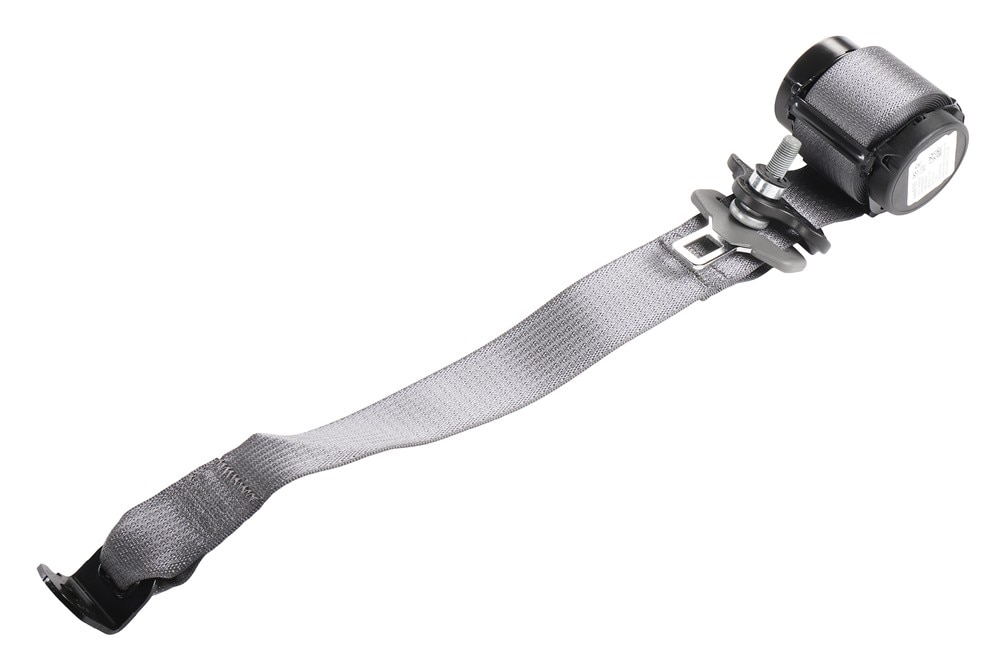 GM Genuine Parts Gray Rear Passenger Side Seat Belt Retractor