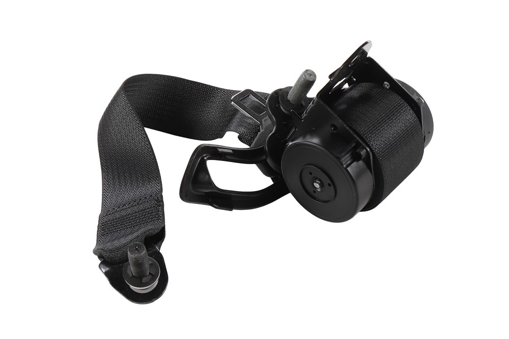 GM Genuine Parts Black 3rd Row Passenger Side Seat Belt Retractor Kit