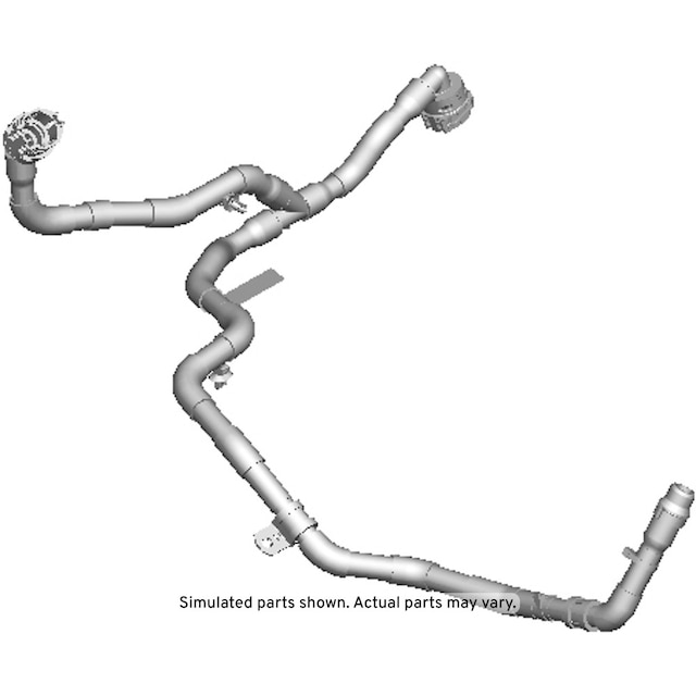 GM Genuine Parts High Voltage Battery Heater Module Coolant Secondary Hose