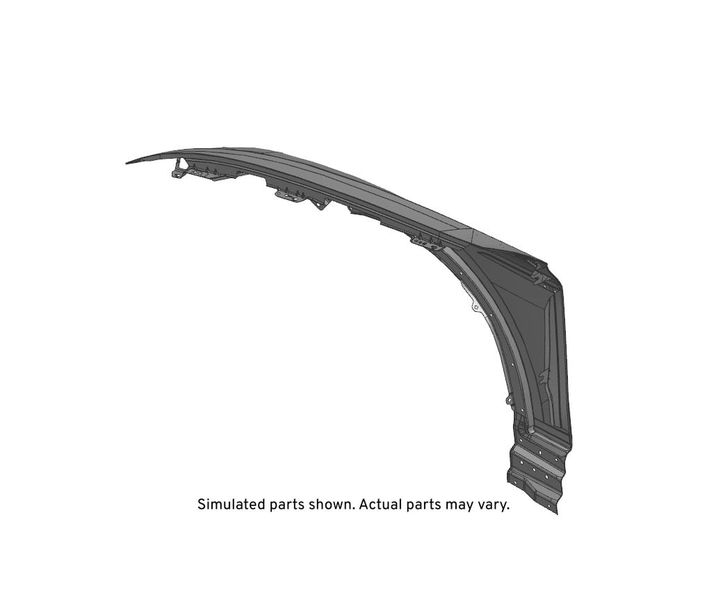 GM Genuine Parts Front Passenger Side Fender