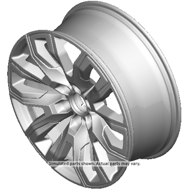 GM Genuine Parts Android Medium Full Gloss Front and Rear Wheel