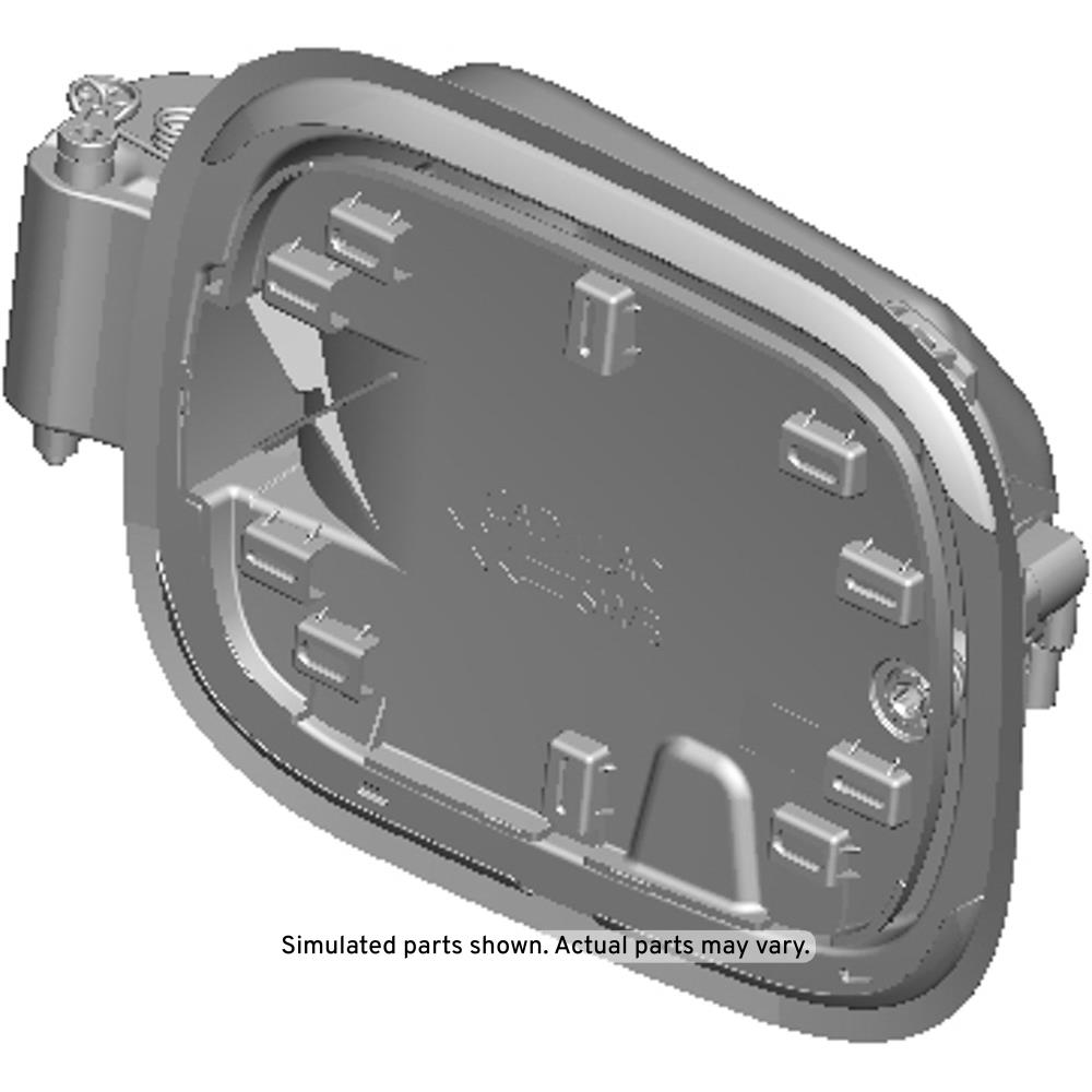 GM Genuine Parts Fuel Tank Filler Pipe Housing