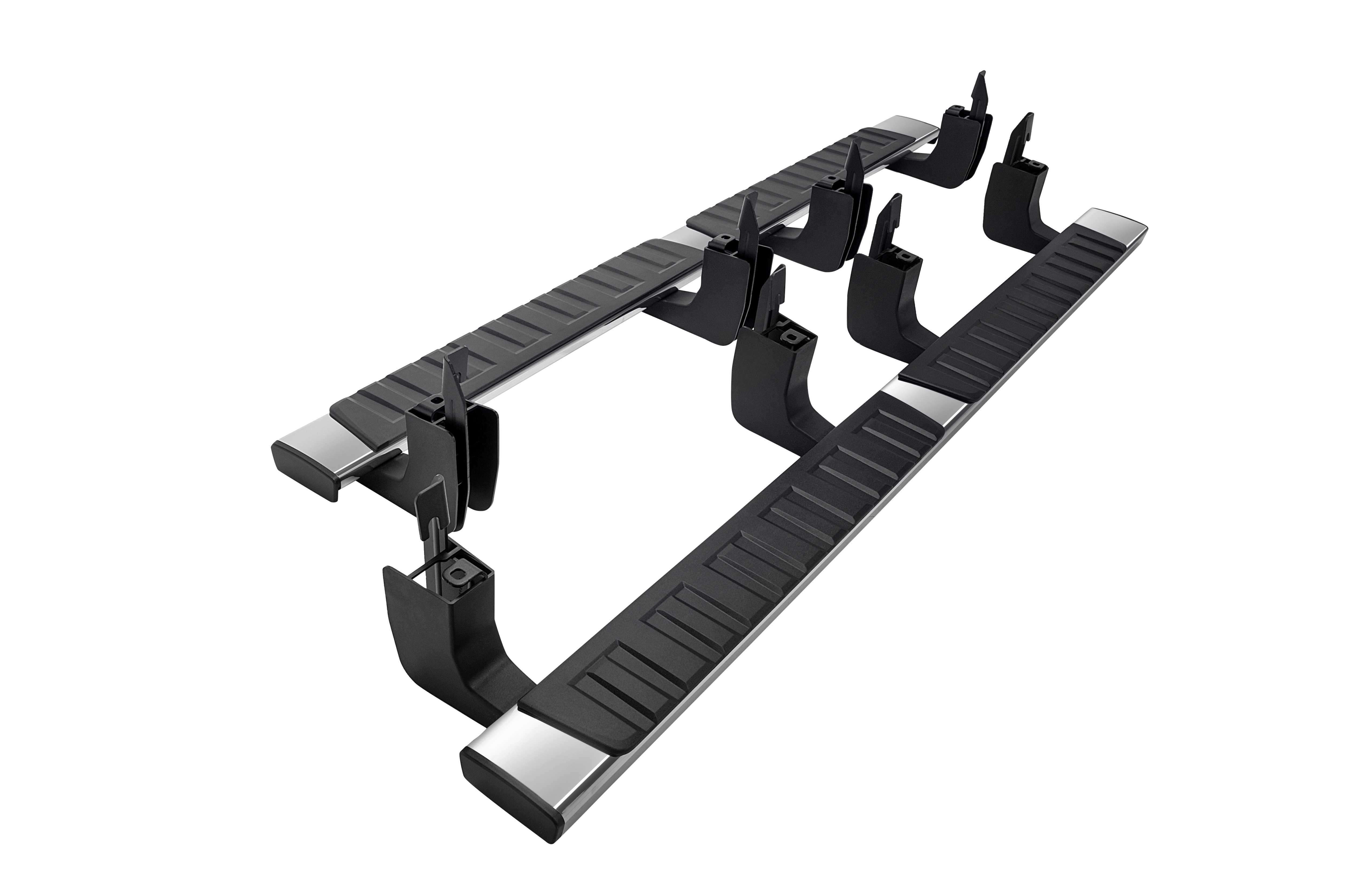 Crew Cab 5-Inch Rectangular Assist Steps in Chrome | 86805448