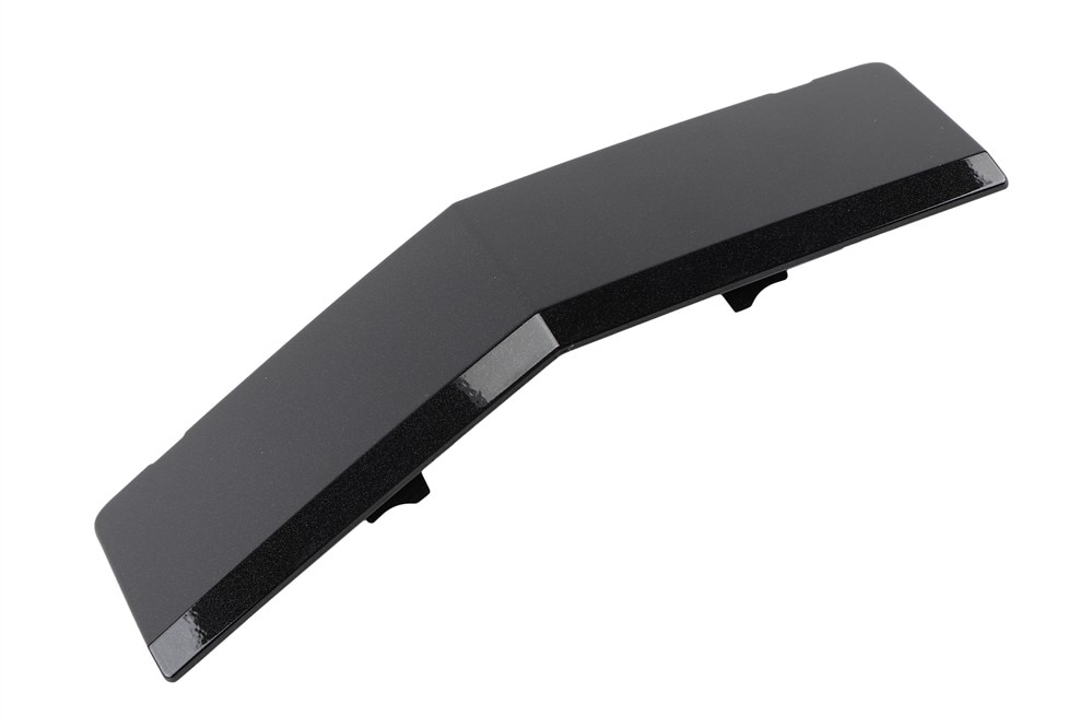 GM Genuine Parts Carbon Flash Metallic Front License Plate Mount Trim Cover