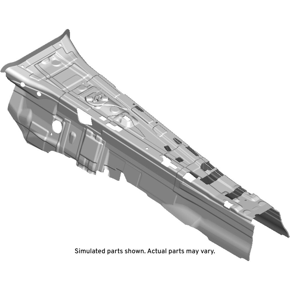 GM Genuine Parts Floor Panel Tunnel Panel Front Insulator