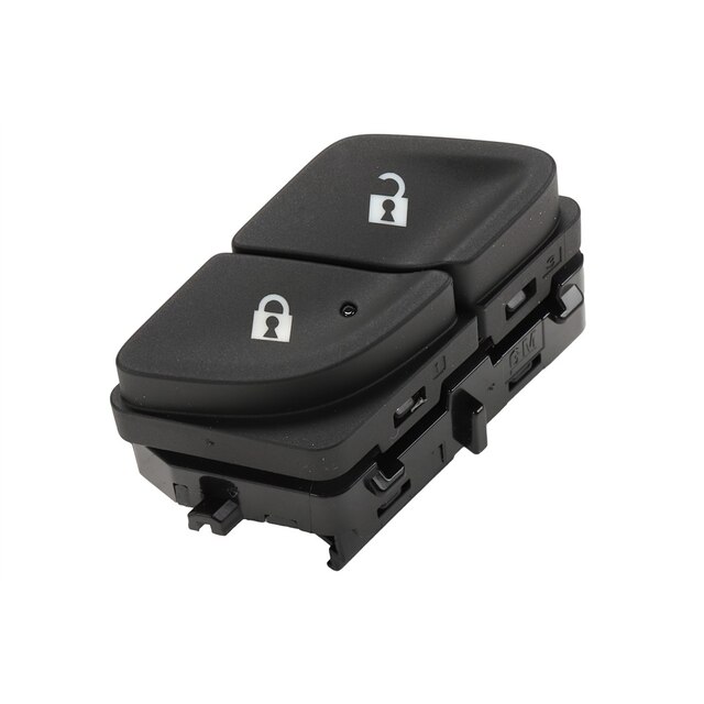 GM Genuine Parts Jet Black Driver Side Door Lock Switch (Programming Required)