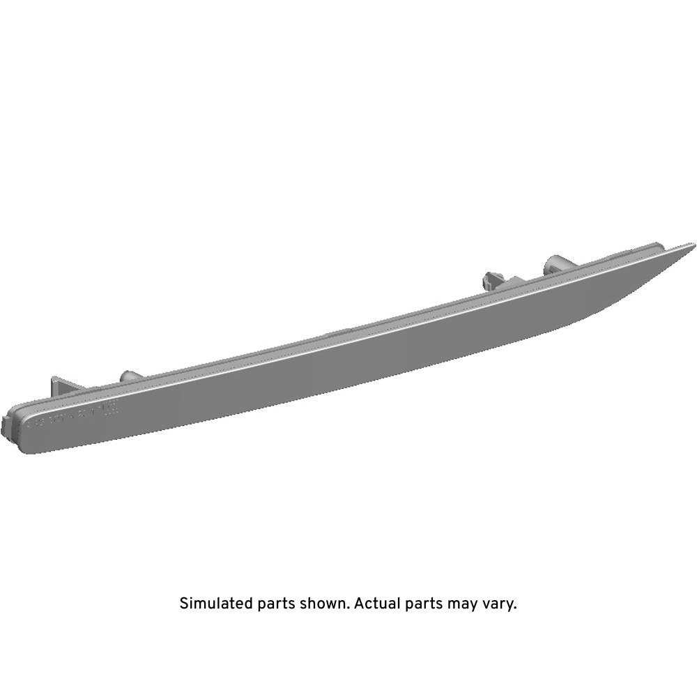 GM Genuine Parts Rear Driver Side Bumper Fascia Reflector
