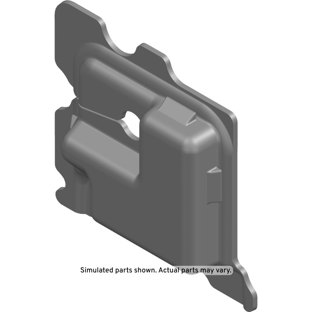GM Genuine Parts Driver Side Body Hinge Pillar Sound Insulator
