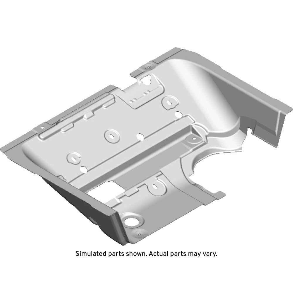 GM Genuine Parts Underbody Center Air Deflector Insulator
