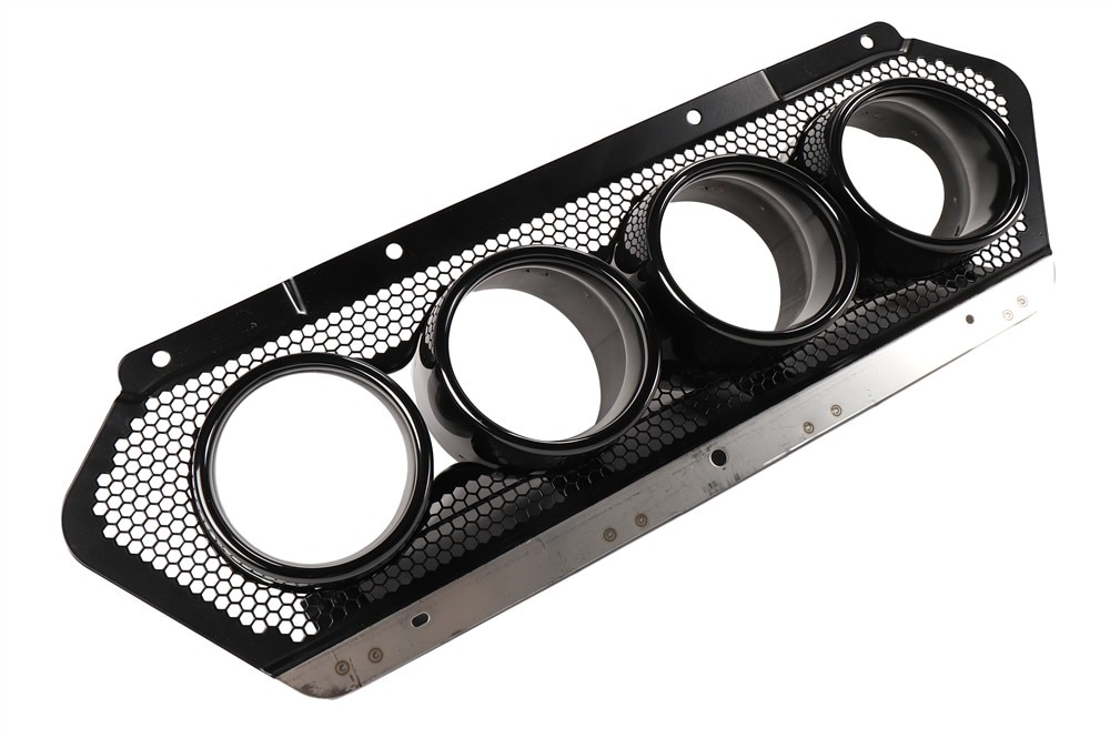 GM Genuine Parts Heat Shield Black Rear Bumper Fascia Center Grille