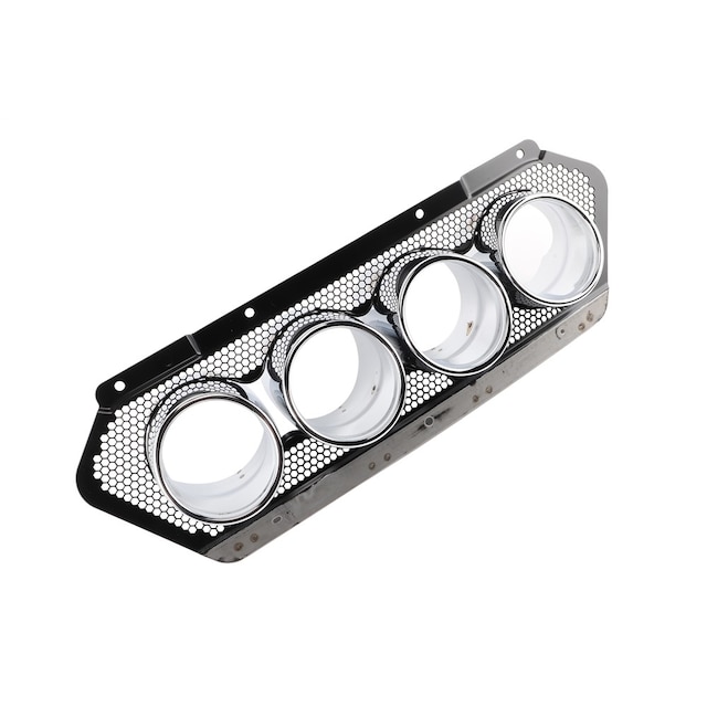 GM Genuine Parts Exterior Bright Chrome Rear Bumper Fascia Center Grille