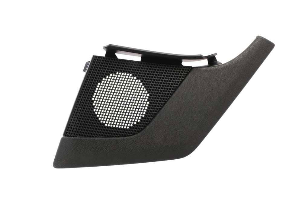 GM Genuine Parts Jet Black Passenger Side Instrument Panel Trim Pad Radio Speaker Opening Cover