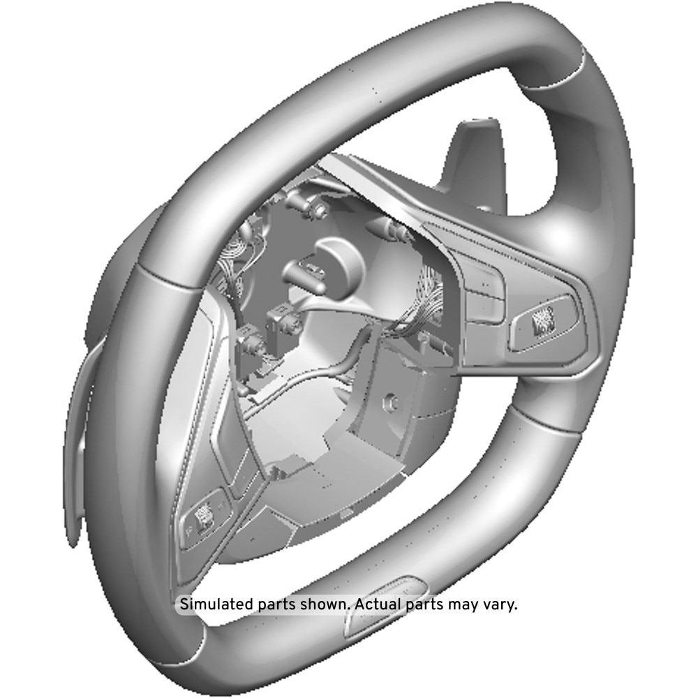 GM Genuine Parts Exposed Carbon Fiber Int Steering Wheel