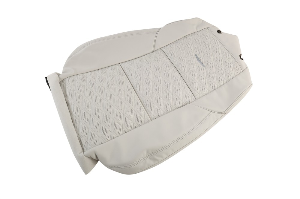 GM Genuine Parts Sheer Gray Front Passenger Side Seat Back Cover