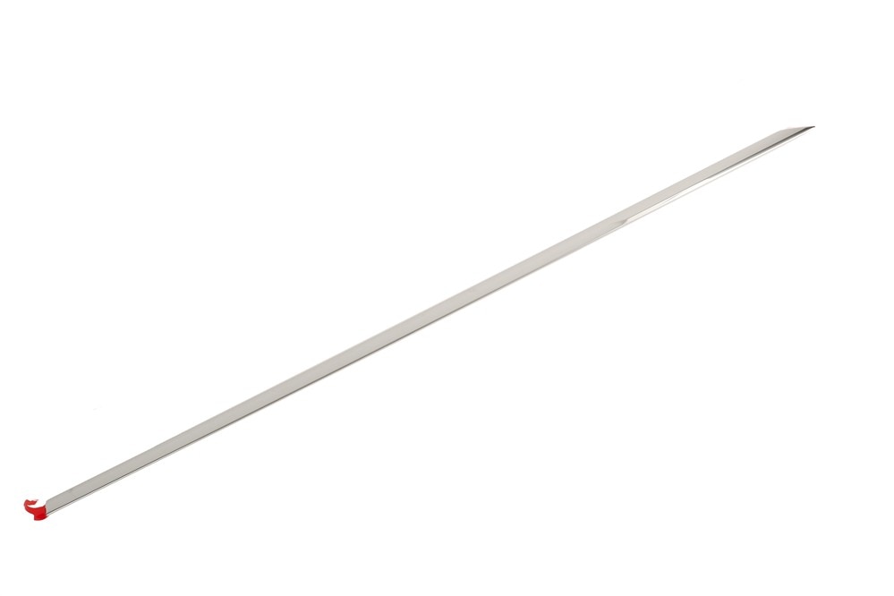 GM Genuine Parts Galvano Silver Front Driver Side Door Molding