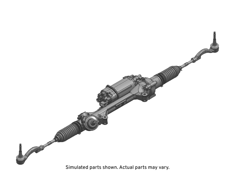 GM Genuine Parts Electric Belt Drive Rack and Pinion Steering Gear