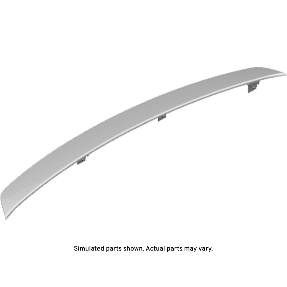 GM Genuine Parts Backen Black Instrument Panel Cluster Upper Trim Plate