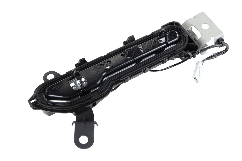 GM Genuine Parts Galvano Silver Rear Passenger Side Door Outside Handle