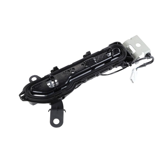 GM Genuine Parts Galvano Silver Rear Passenger Side Door Outside Handle