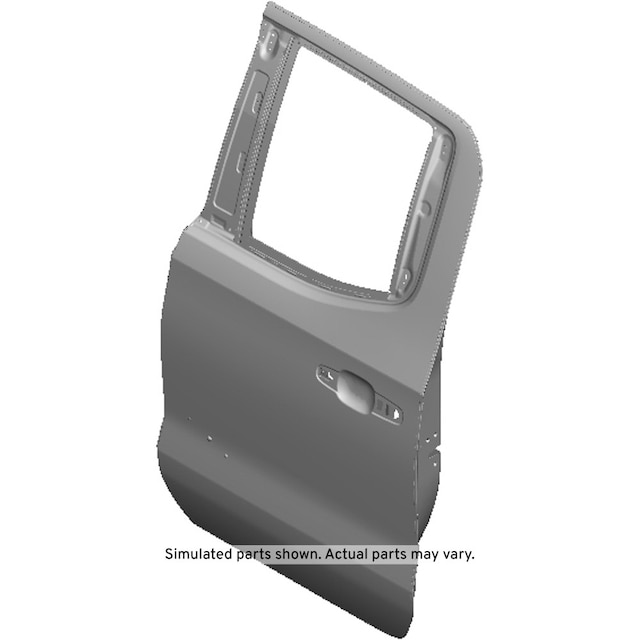 GM Genuine Parts Rear Driver Side Door