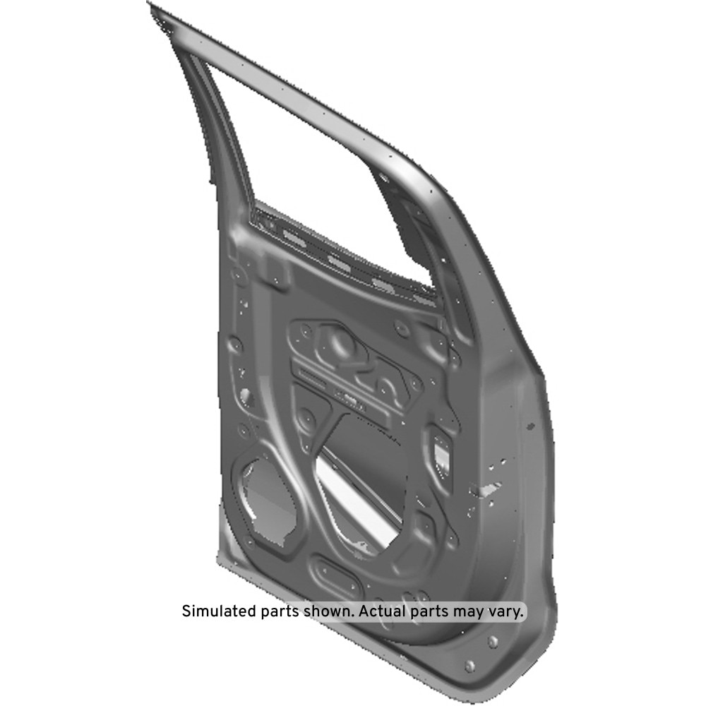 GM Genuine Parts Rear Passenger Side Door
