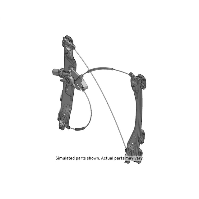 GM Genuine Parts Front Passenger Side Door Window Regulator