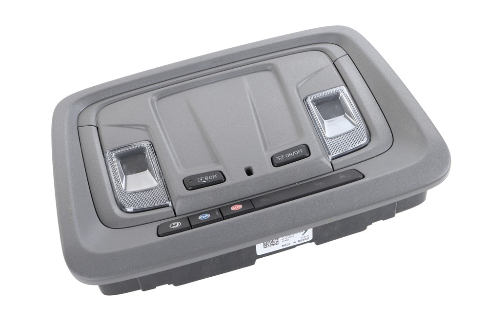 GM Genuine Parts Dark Ash Gray Roof Console