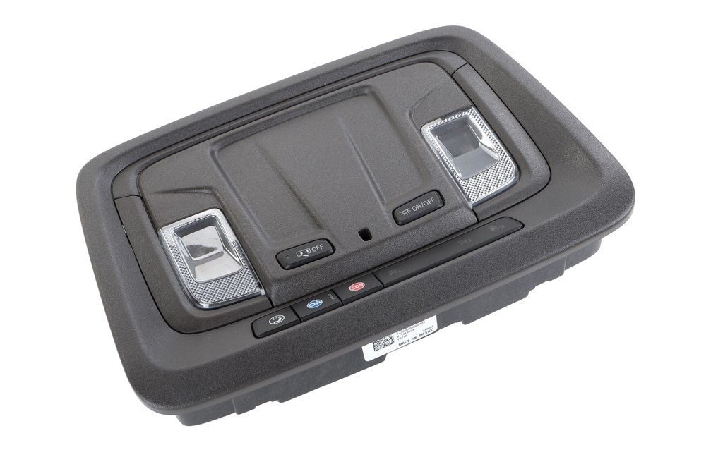 GM Genuine Parts Very Dark Atmosphere Roof Console