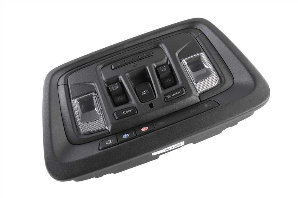 GM Genuine Parts Jet Black Roof Console