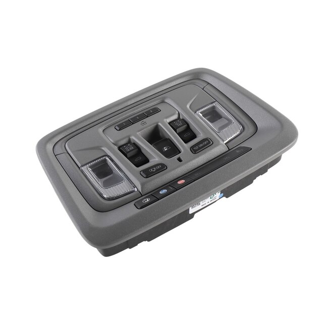 GM Genuine Parts Dark Ash Gray Roof Console