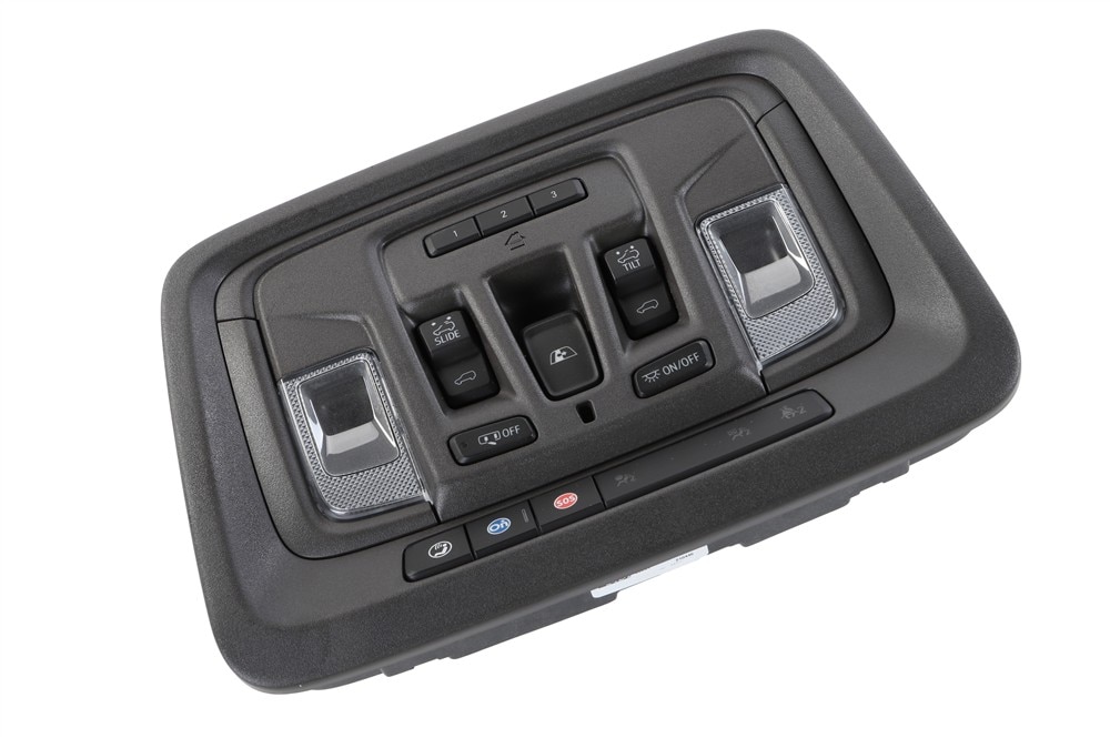 GM Genuine Parts Very Dark Atmosphere Roof Console