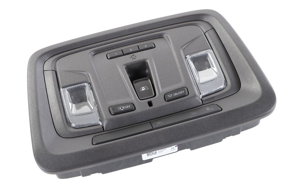 GM Genuine Parts Very Dark Atmosphere Roof Console