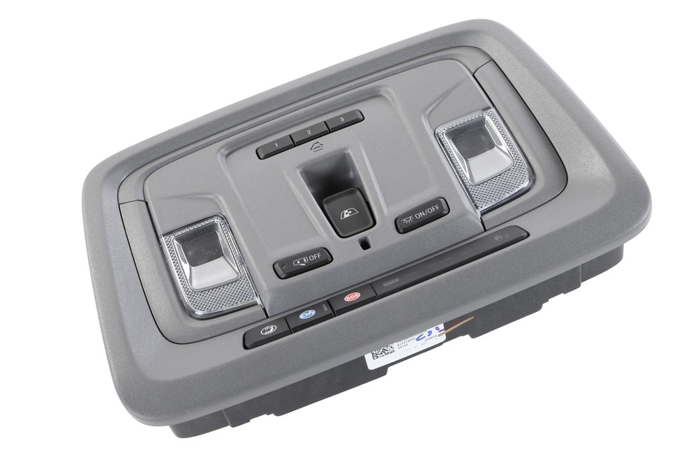 GM Genuine Parts Dark Ash Gray Roof Console